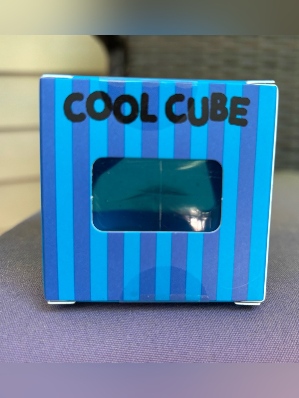 J’adore Blue Cool Cube Slow Rising Squishy Toy